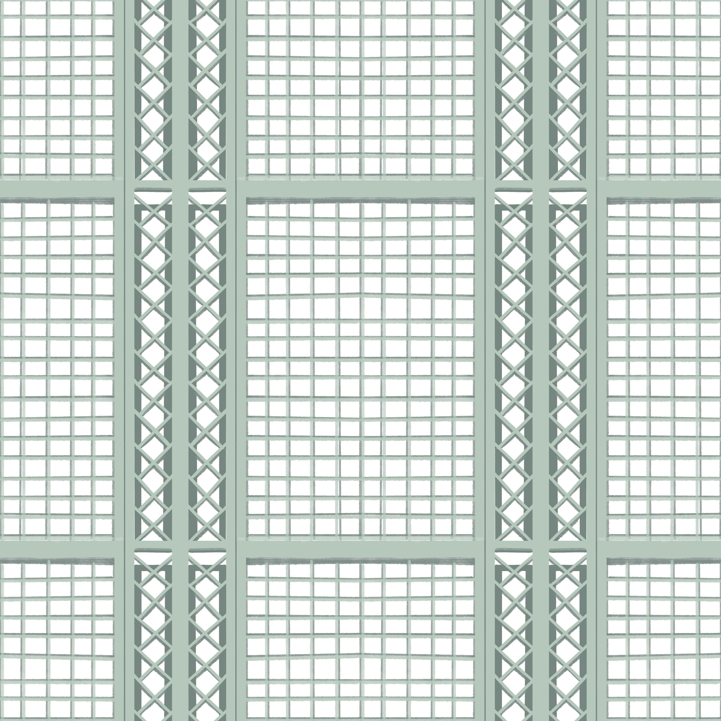 Papel de Parede Estrutura Jardim